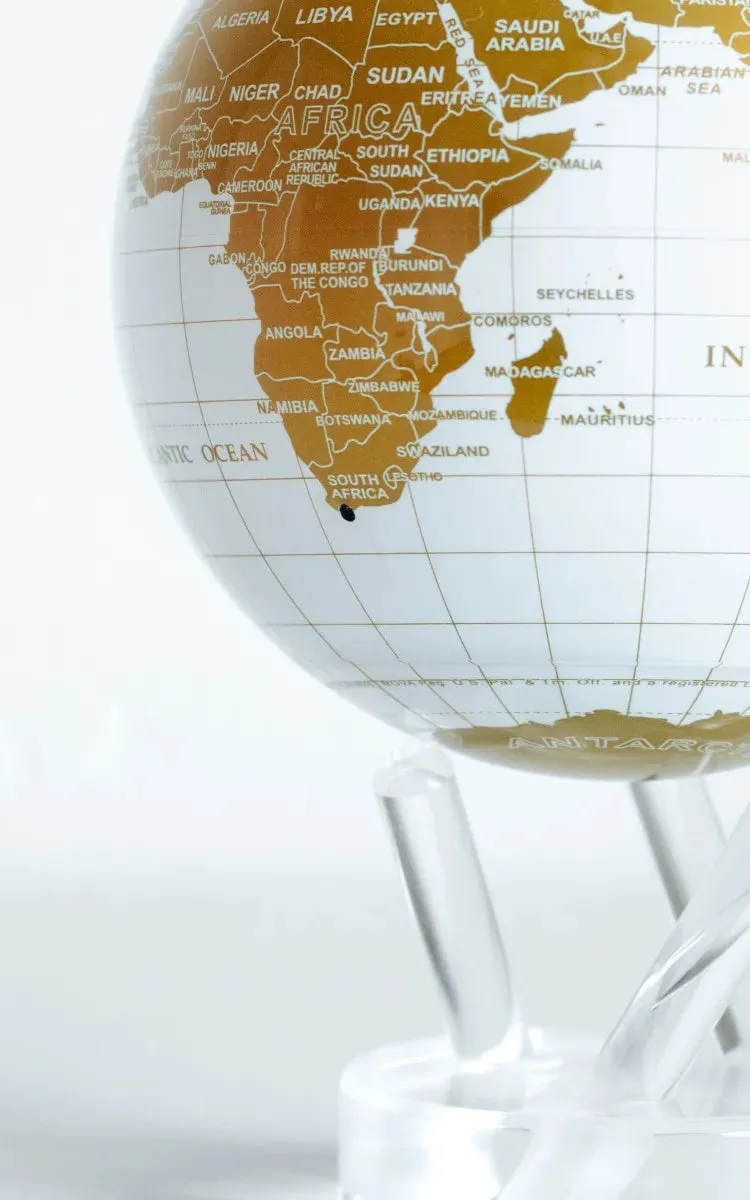MOVA Globe - White & Gold