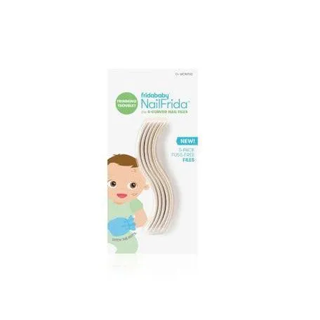 NailFrida The S-Curved Nail Files 5pk