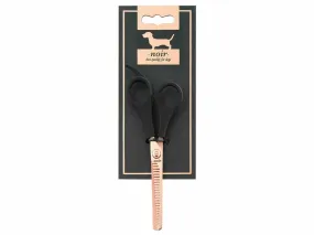 Noir Double Thinning Scissors 17x5,5CM