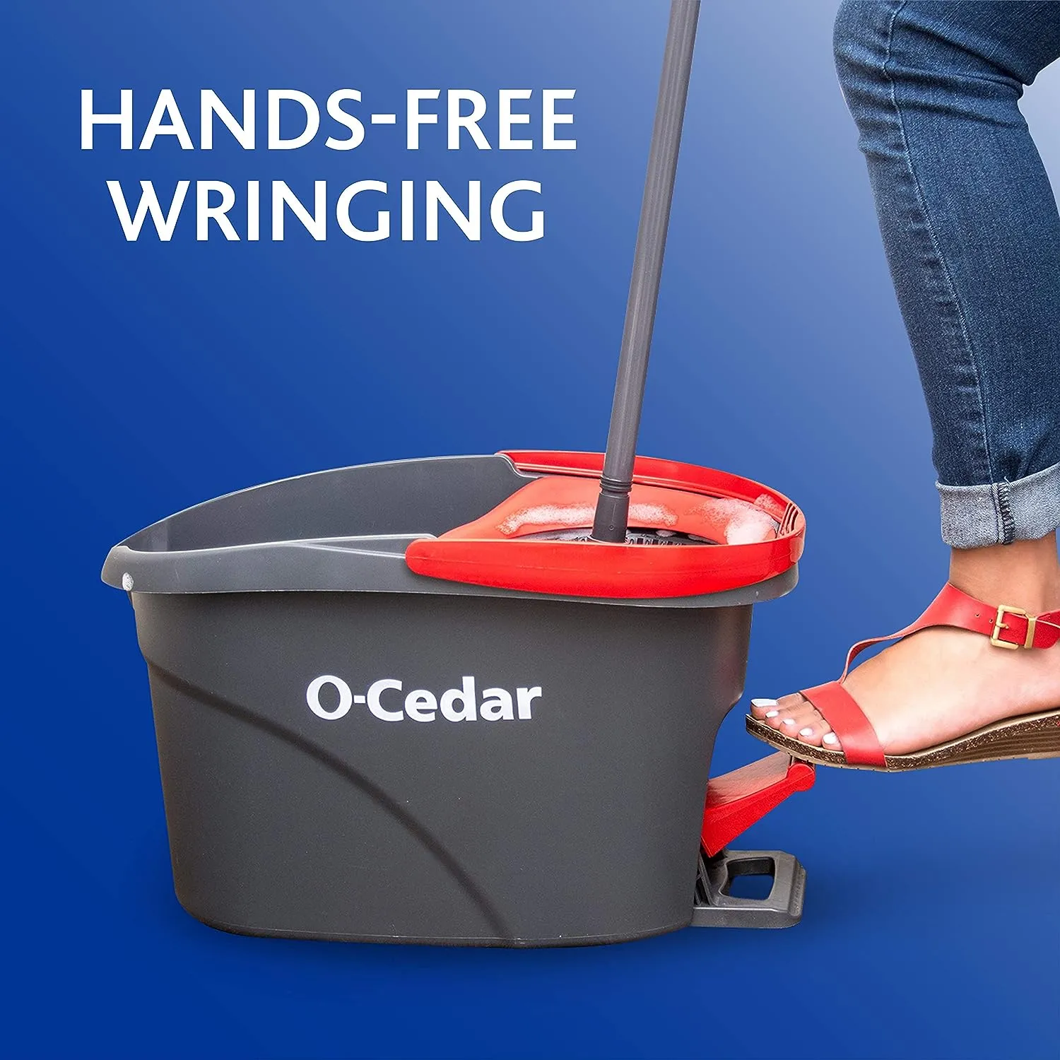 O-Cedar Easy Wring Microfiber Spin Mop Set
