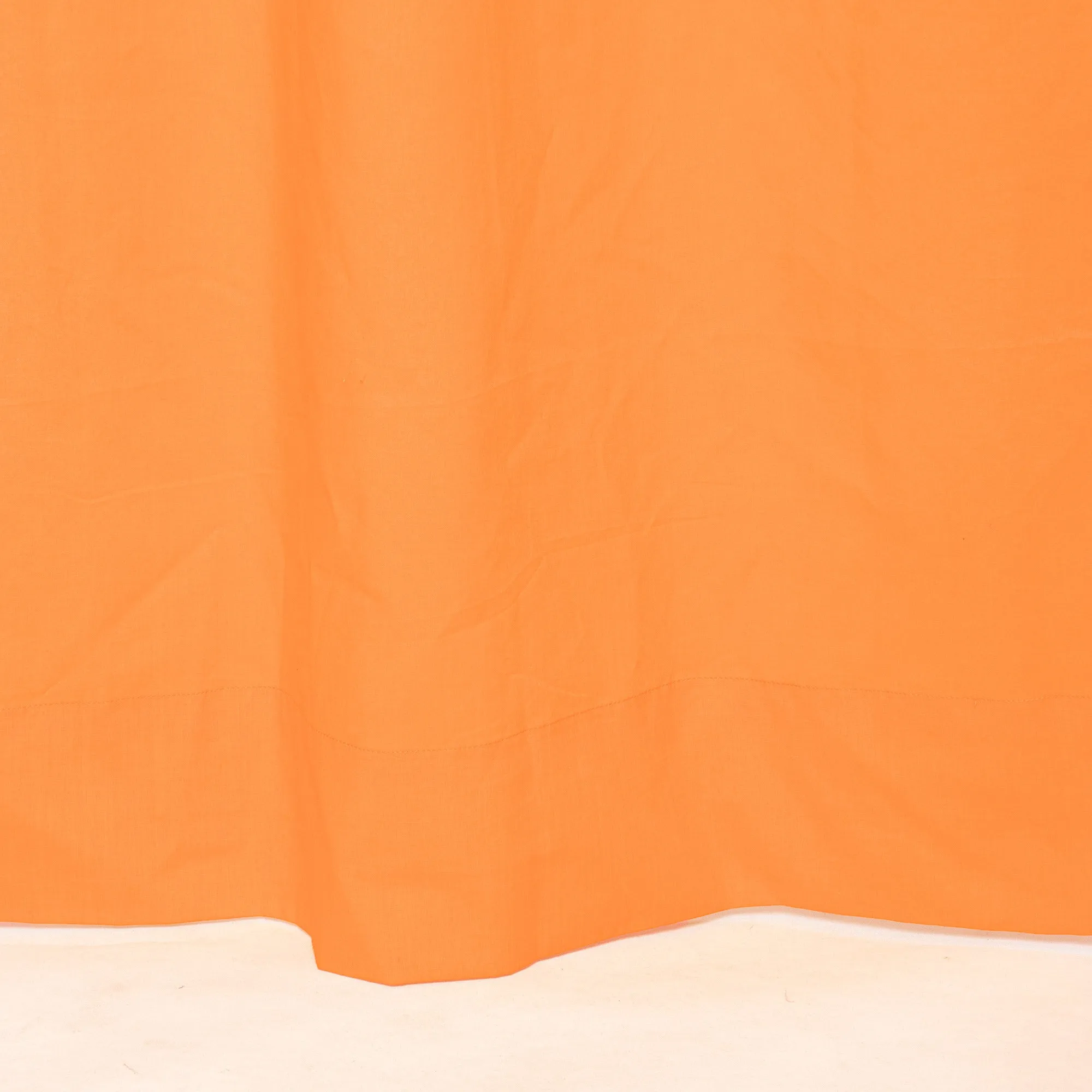 Orange Cotton Best Quality Curtain Set