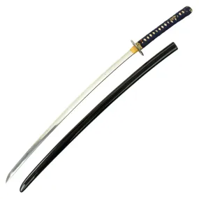 Original 16th Century Japanese Katana Samurai Sword with Ancient Handmade Fullered Blade