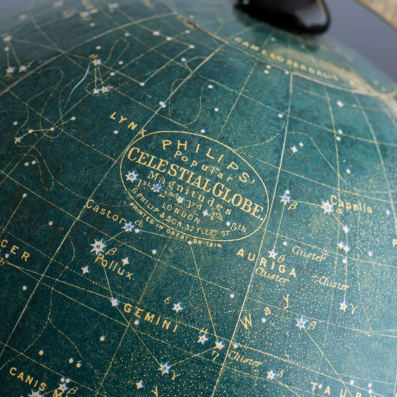 Pair of Terrestrial and Celestial Globes