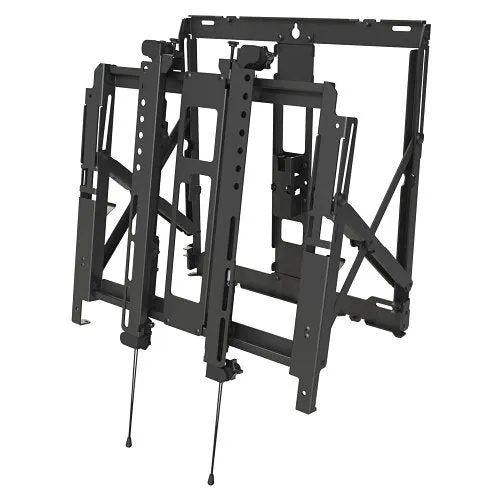 Peerless-AV DS-VW755S SmartMount Full Service Thin Video Wall Mount with Quick Release for 46" to 65" Displays, Black