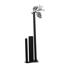 Pinecone Paper Towel Holder Holder Vertical Wall Mount