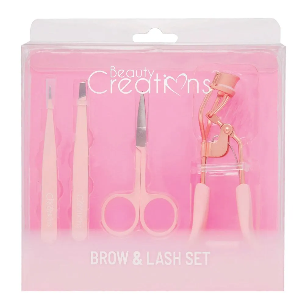 PINK BROW & LASH 4PC SET (1 unit)
