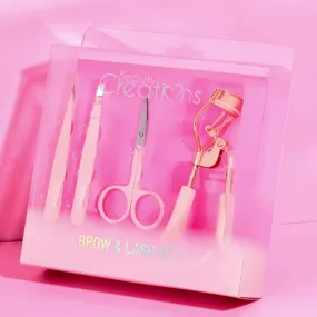 PINK BROW & LASH 4PC SET (1 unit)