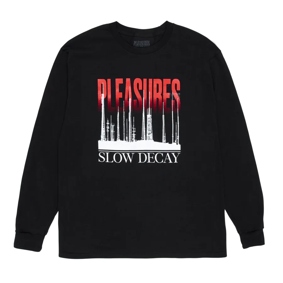 Pleasures Mirrors Longsleeve Tee - Black