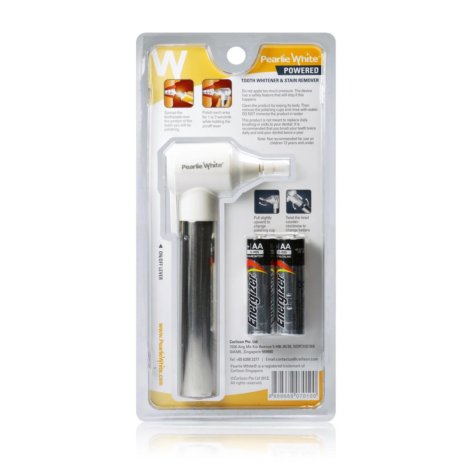 Powered Tooth Whitener | & Stain Remover