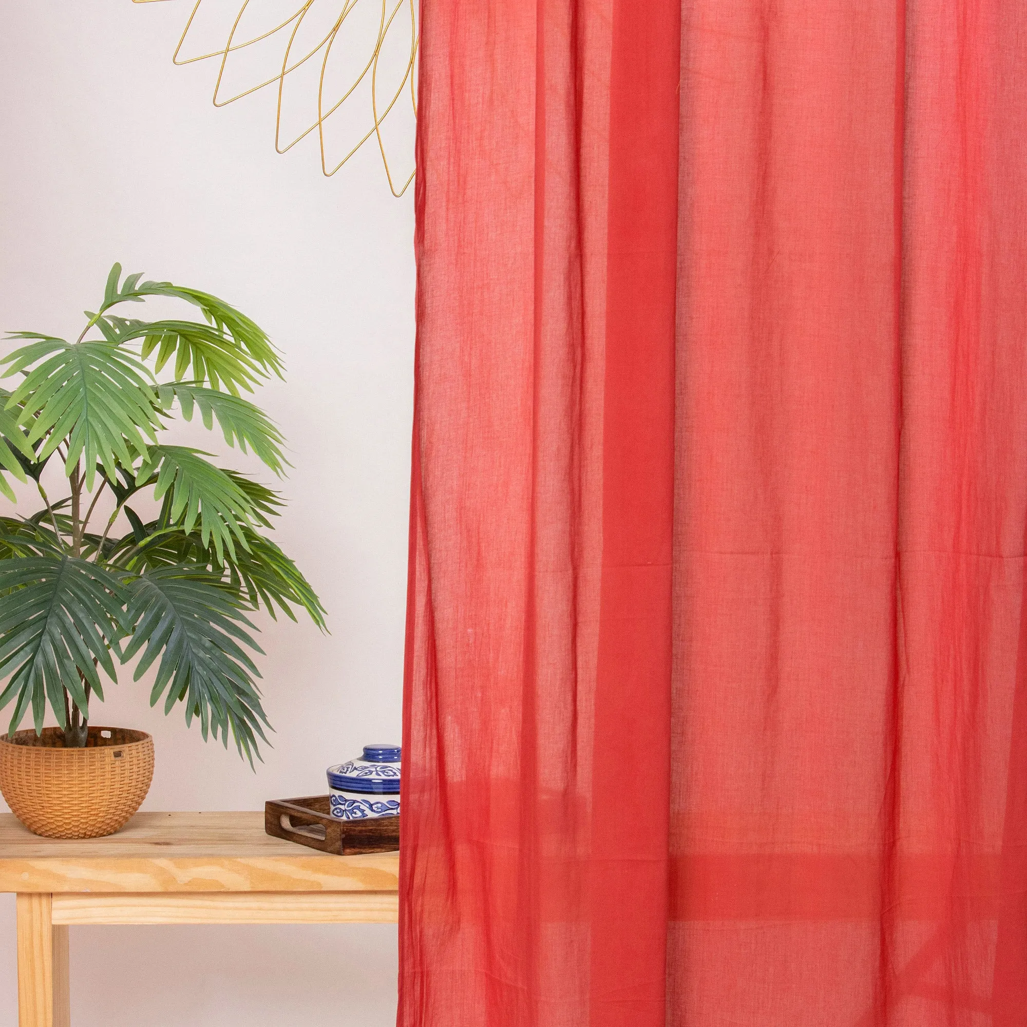 Premium Cotton Windows Curtain Set