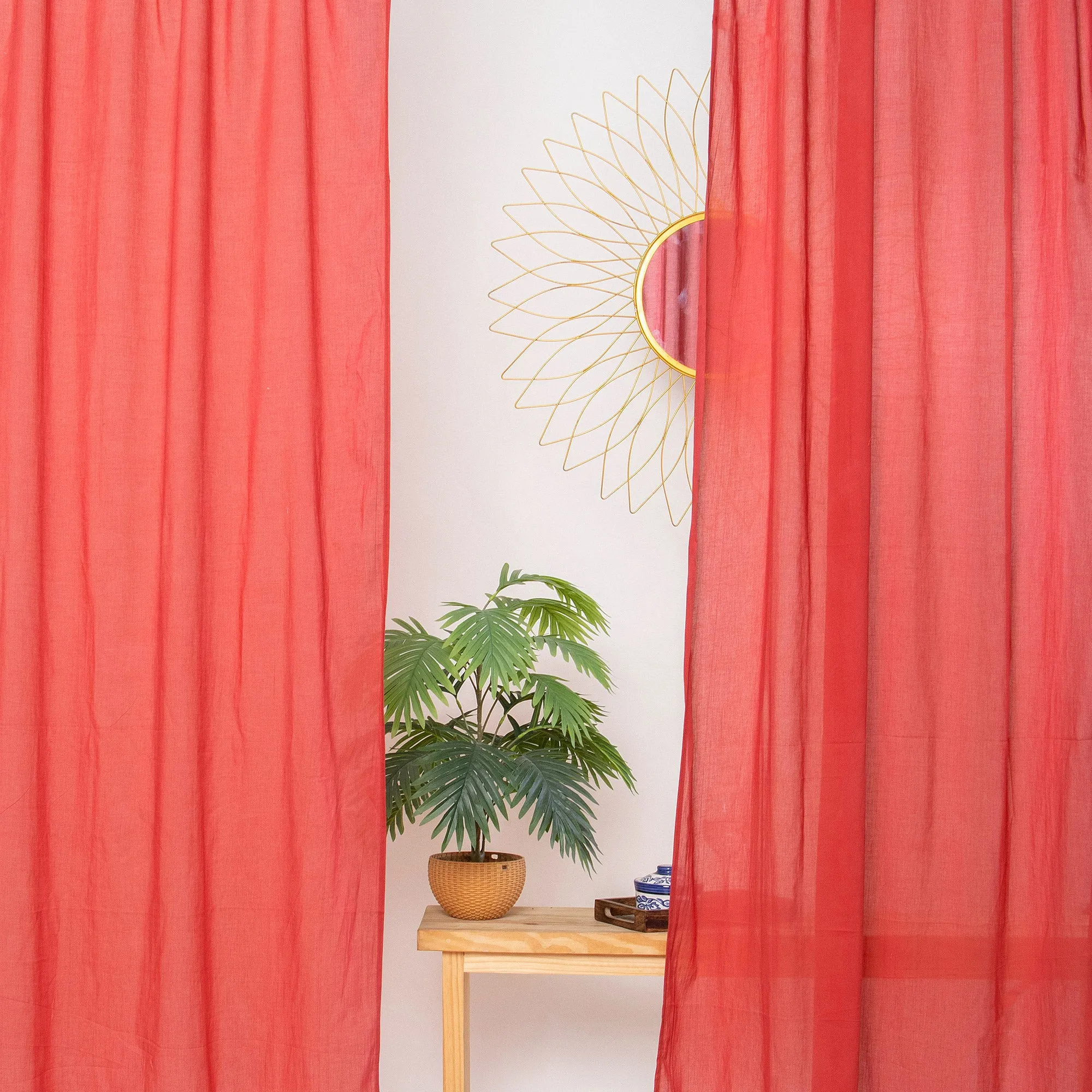 Premium Cotton Windows Curtain Set