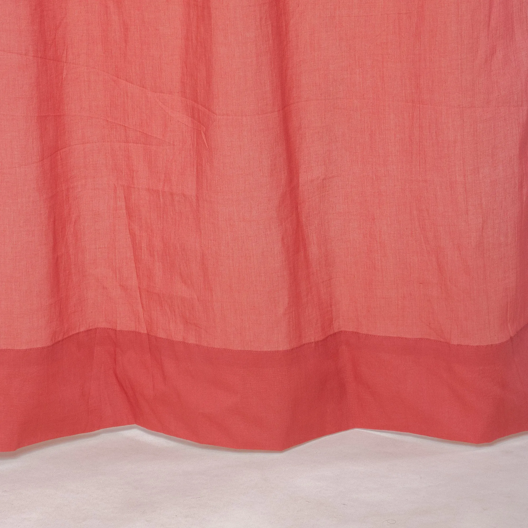Premium Maroon Cotton Sheer Beautiful Curtain Set