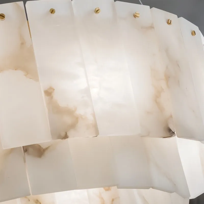 Regalis Alabaster Chandelier Light