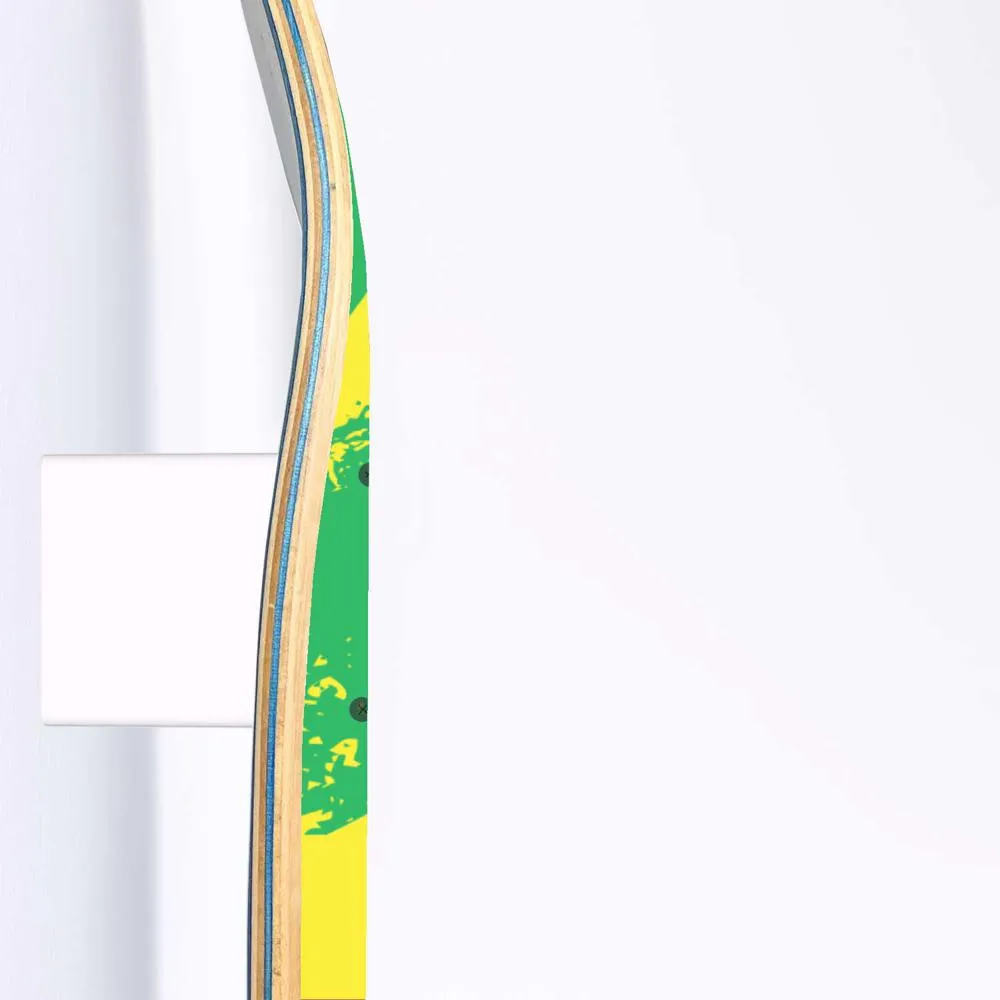 Reggae Alien Skateboard Wall Art