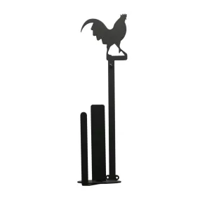 Rooster Paper Towel Holder Holder Vertical Wall Mount