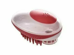 RUBEAZ SOAP DISPENSER & BRUSH - 11.5 X 7.5 CM RED