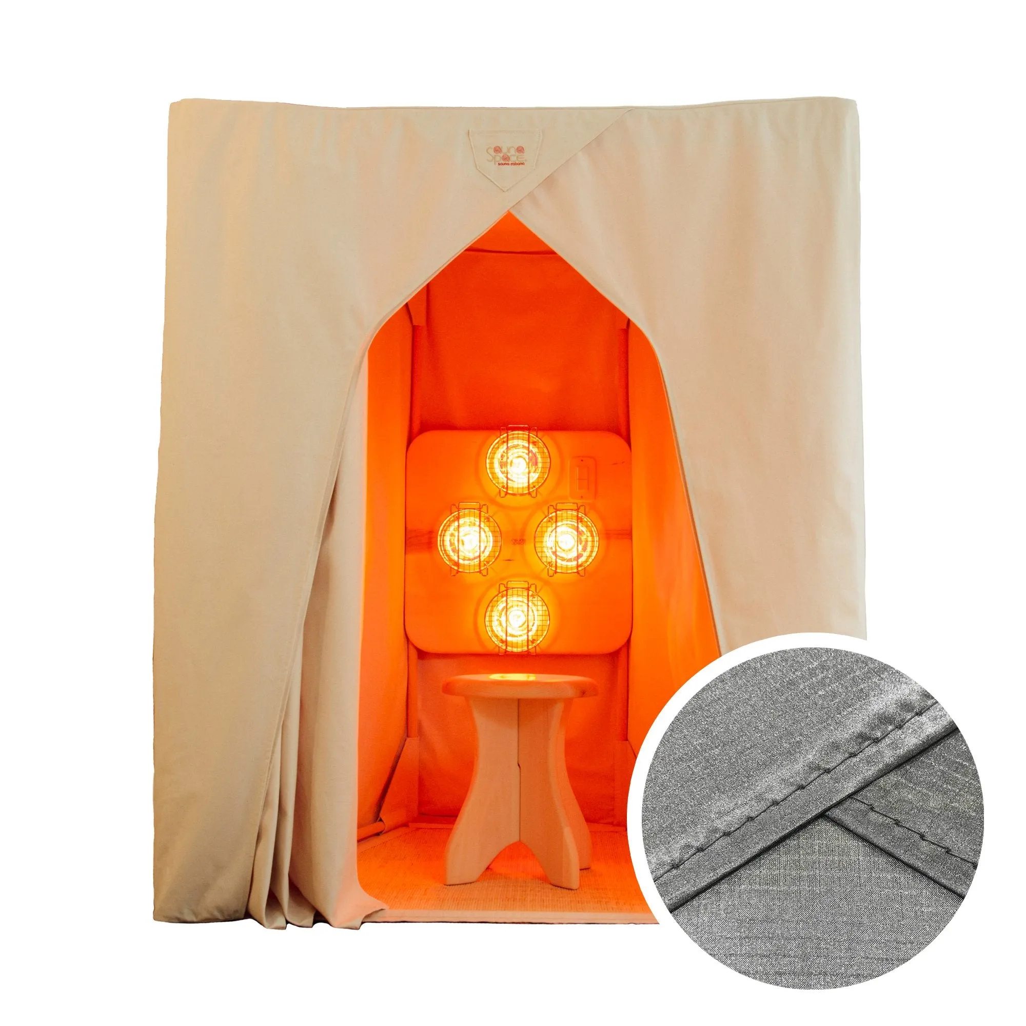 SaunaSpace® FireLight Infrared Sauna