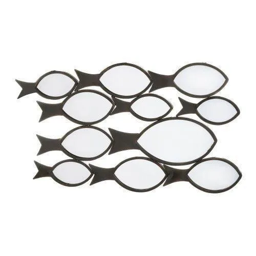 School Of Fish Wall Mirror (pack of 1 EA)
