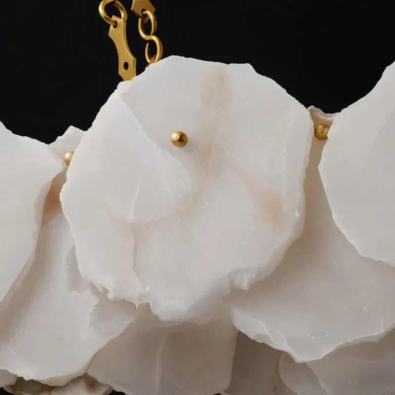 Shatkon Alabaster Chandelier Light