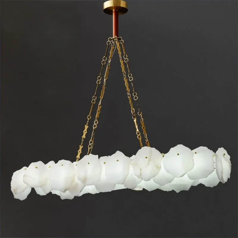 Shatkon Alabaster Chandelier Light
