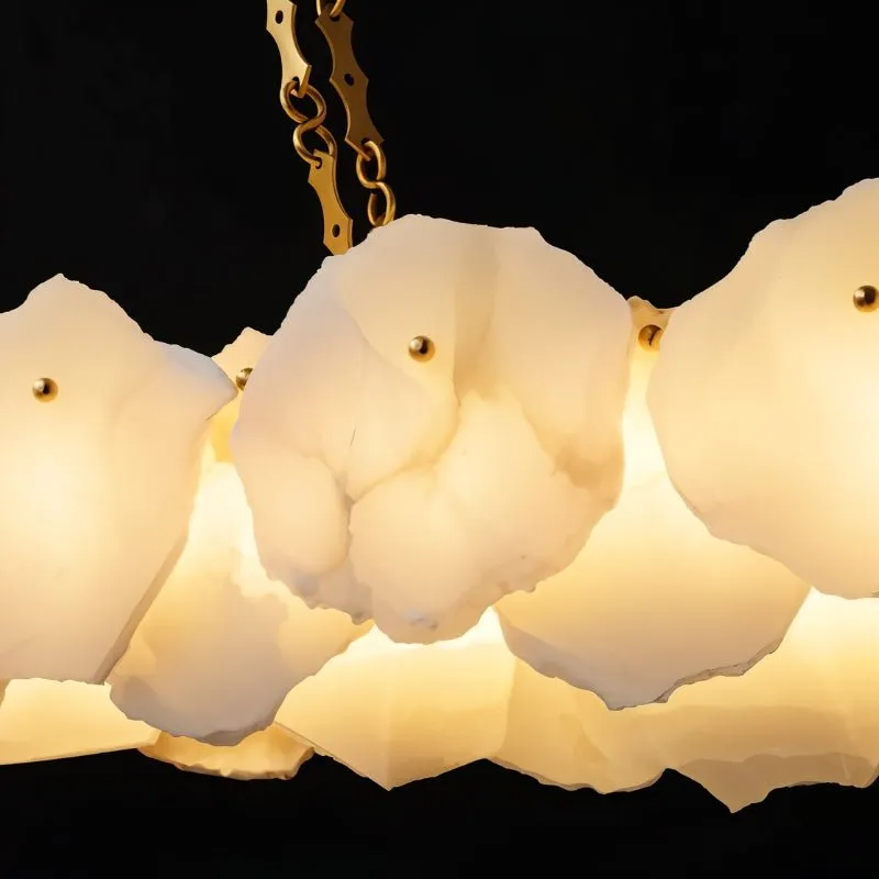 Shatkon Alabaster Chandelier Light