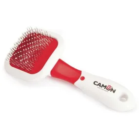 Slicker Brush With Stainless Steel Plastic Coated Pins And Rotating Head (104X62Mm) Md