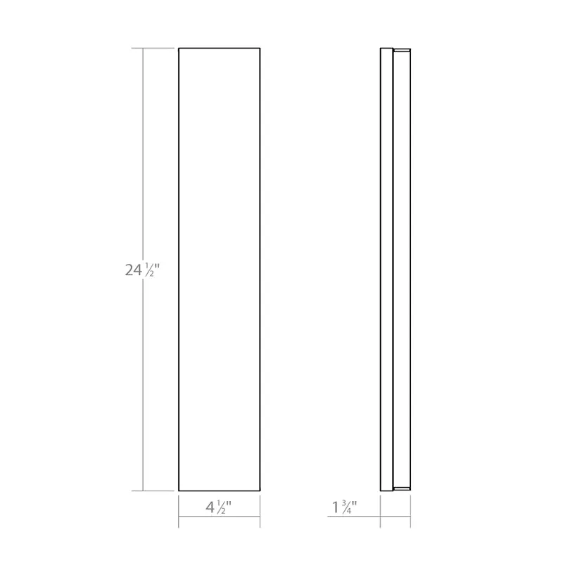 Sonneman 2548 Vanity Extra Wide 1-lt 24" LED Bath Bar
