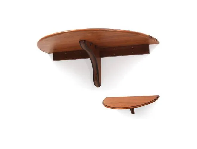 Spencer Marston Half Moon Wall-Mounted Table