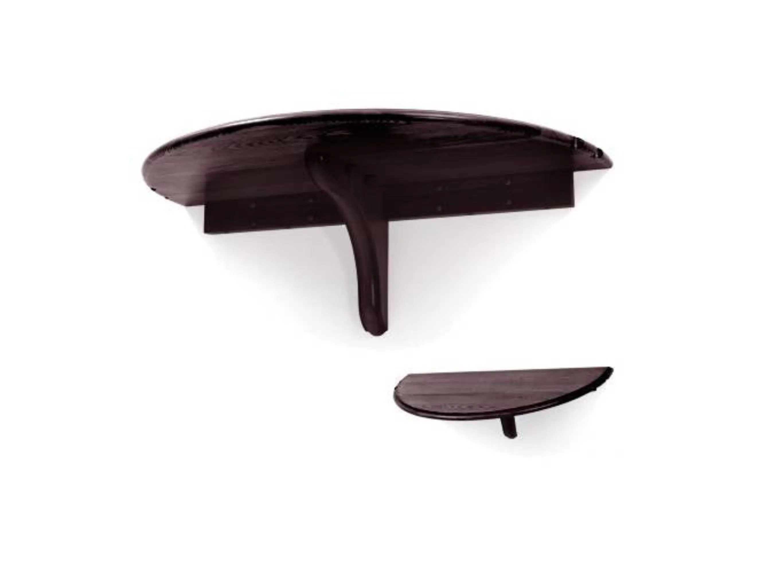 Spencer Marston Half Moon Wall-Mounted Table