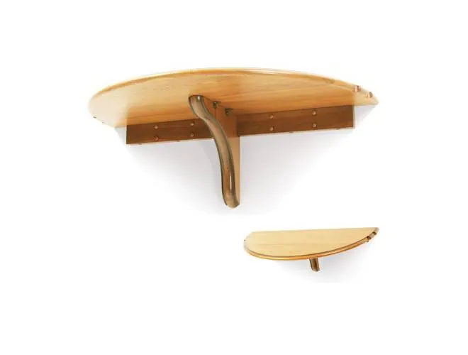 Spencer Marston Half Moon Wall-Mounted Table