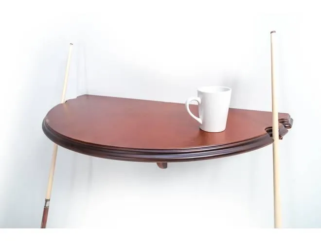 Spencer Marston Half Moon Wall-Mounted Table