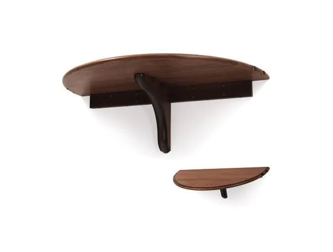 Spencer Marston Half Moon Wall-Mounted Table
