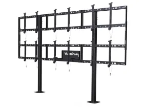 Support sur pied pour mur vidéo de la série Modular en version 3x2 Pour écrans de 46 à 55 pouces