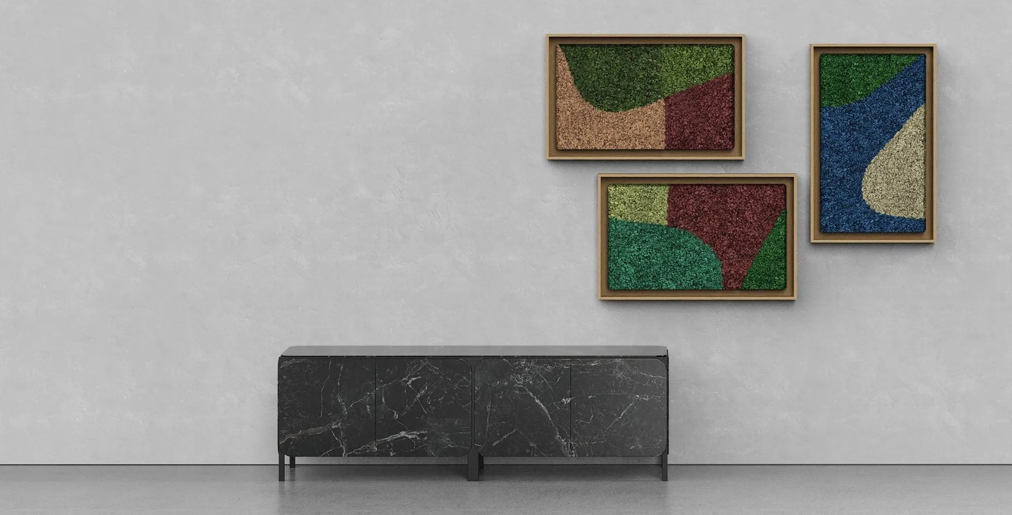 Synergy Framed Moss Art (Series C)