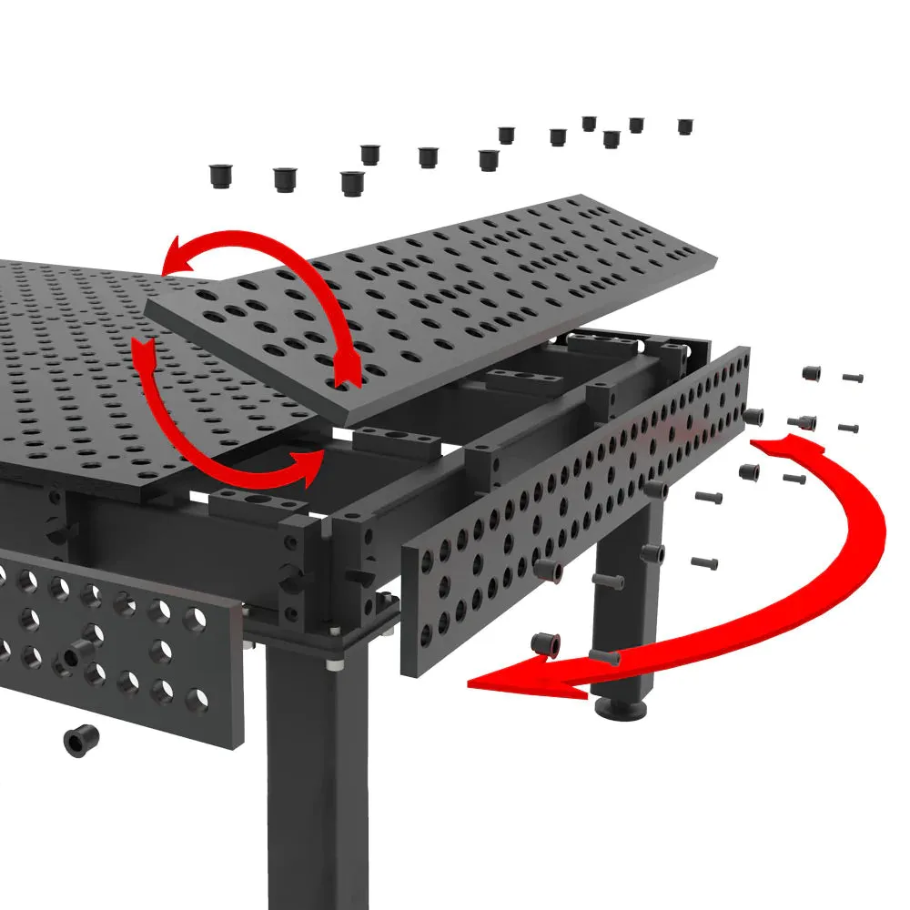 Table Plate Mounting Kit for Alpha 28 Tables