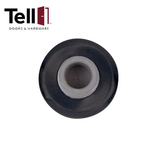 TELL - Concave Door Stop - Wall Bumper - 2-1/2" Diameter - Optional Finish