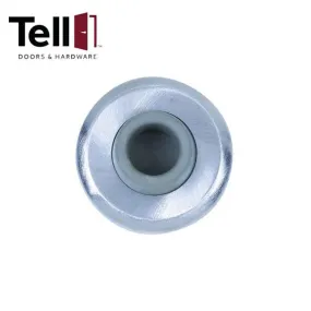 TELL - Concave Door Stop - Wall Bumper - 2-1/2" Diameter - Optional Finish