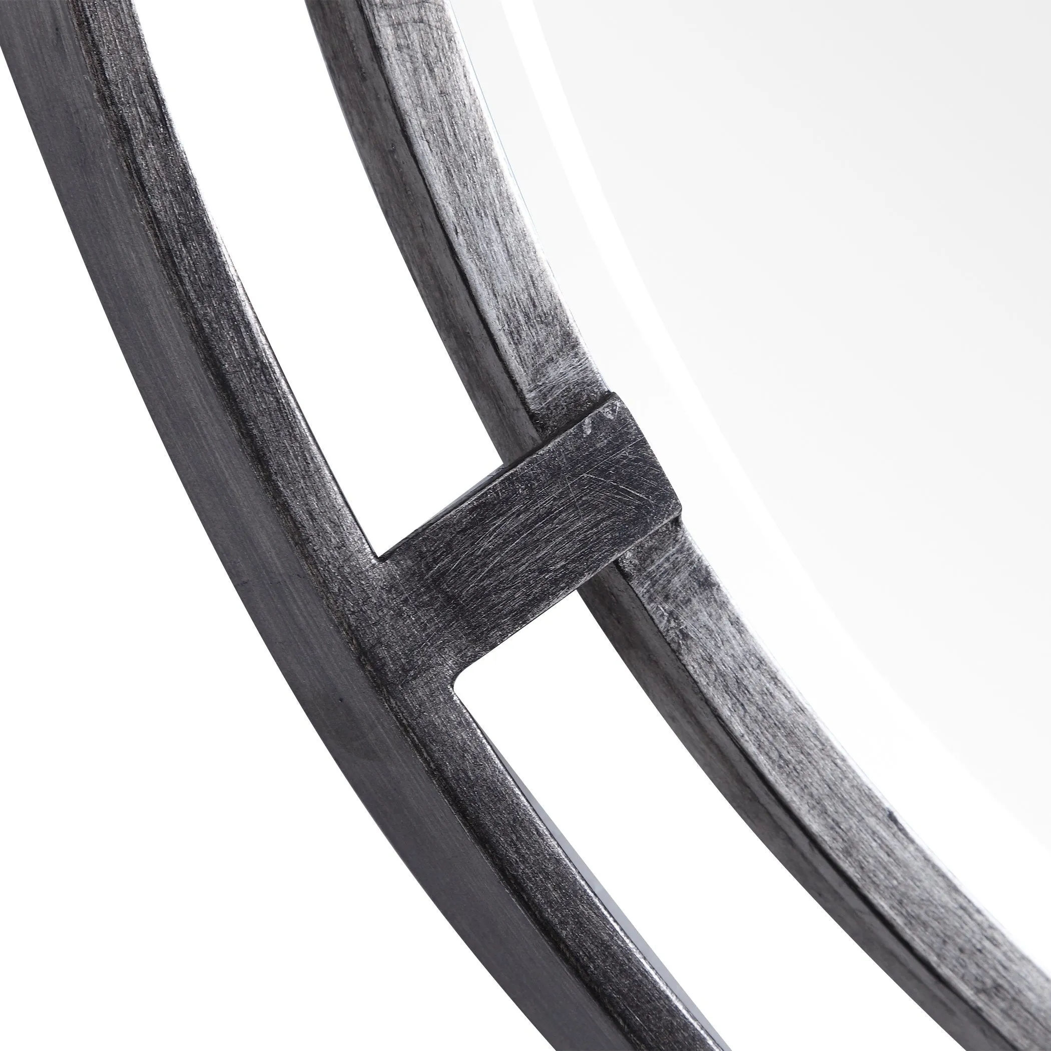 The Chesapeake Round Framed Bathroom Vanity Mirror