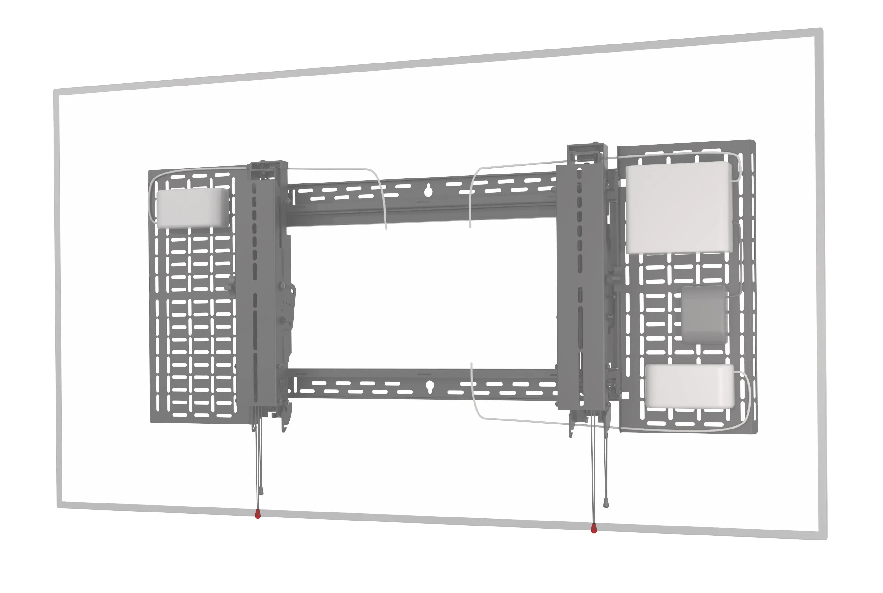 Universal AV Component Mount for Storing Media Players & other AV Components