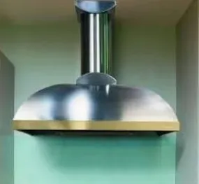 Vent A Hood 36" 600 CFM Contemporary Wall Mount Range Hood w/Mirror SS Lip Stainless Steel