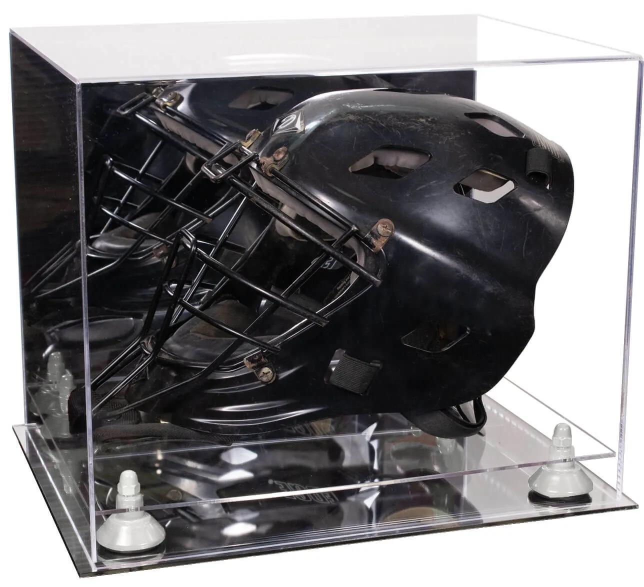 Versatile Acrylic Display Case 14.5 x 11 x 12 - Mirror No Wall Mounts (V44/A002)