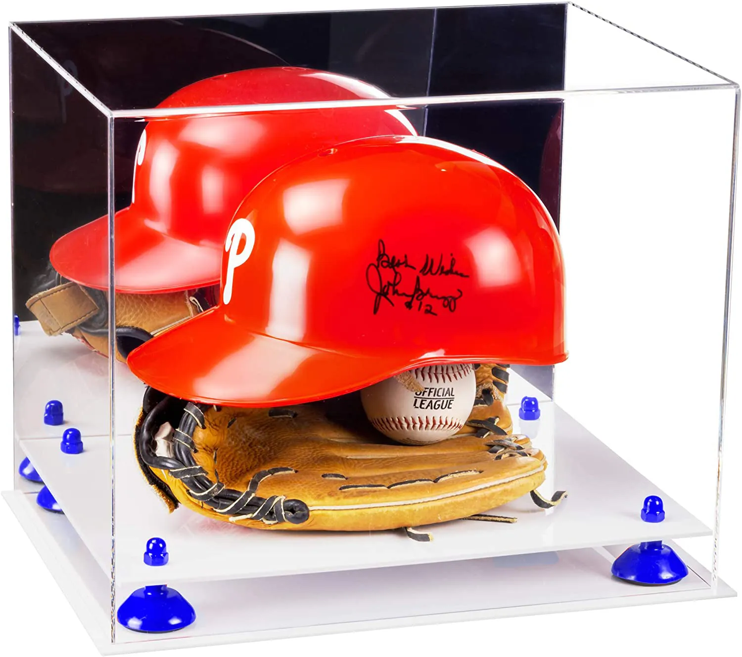 Versatile Acrylic Display Case 14.5 x 11 x 12 - Mirror No Wall Mounts (V44/A002)