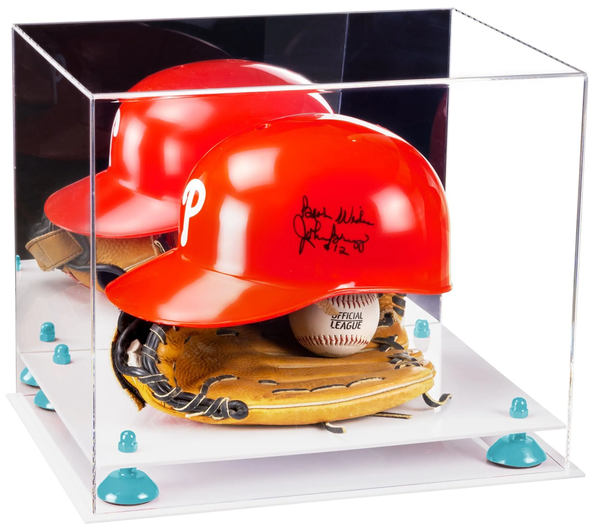 Versatile Acrylic Display Case 14.5 x 11 x 12 - Mirror No Wall Mounts (V44/A002)
