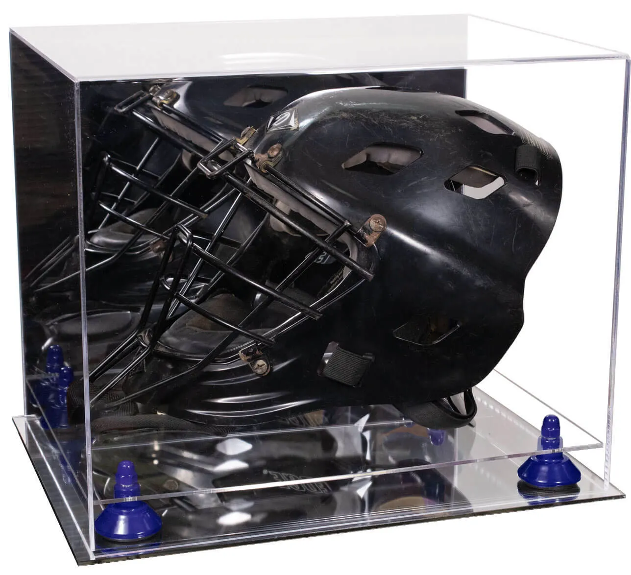 Versatile Acrylic Display Case 14.5 x 11 x 12 - Mirror No Wall Mounts (V44/A002)