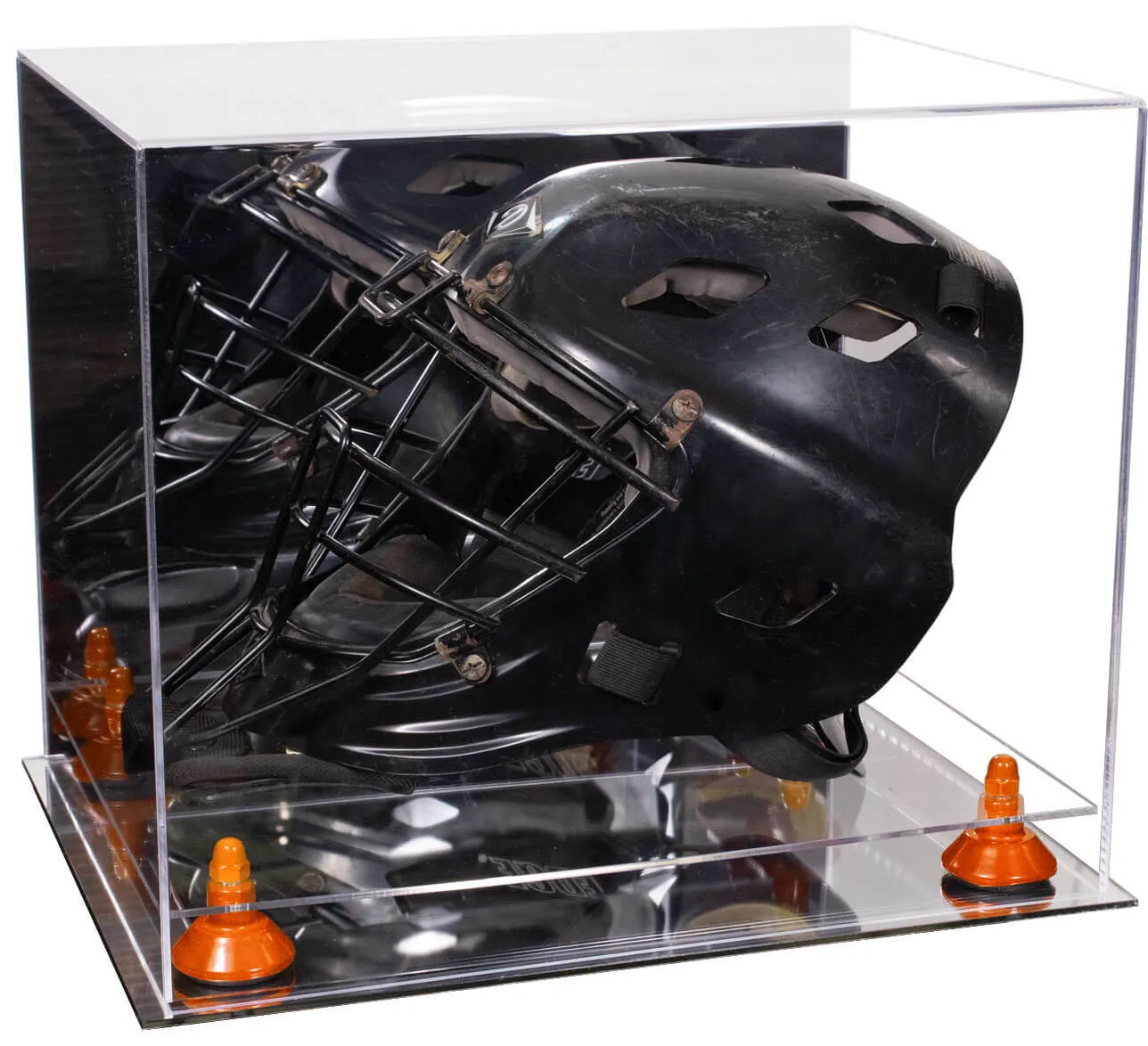 Versatile Acrylic Display Case 14.5 x 11 x 12 - Mirror No Wall Mounts (V44/A002)