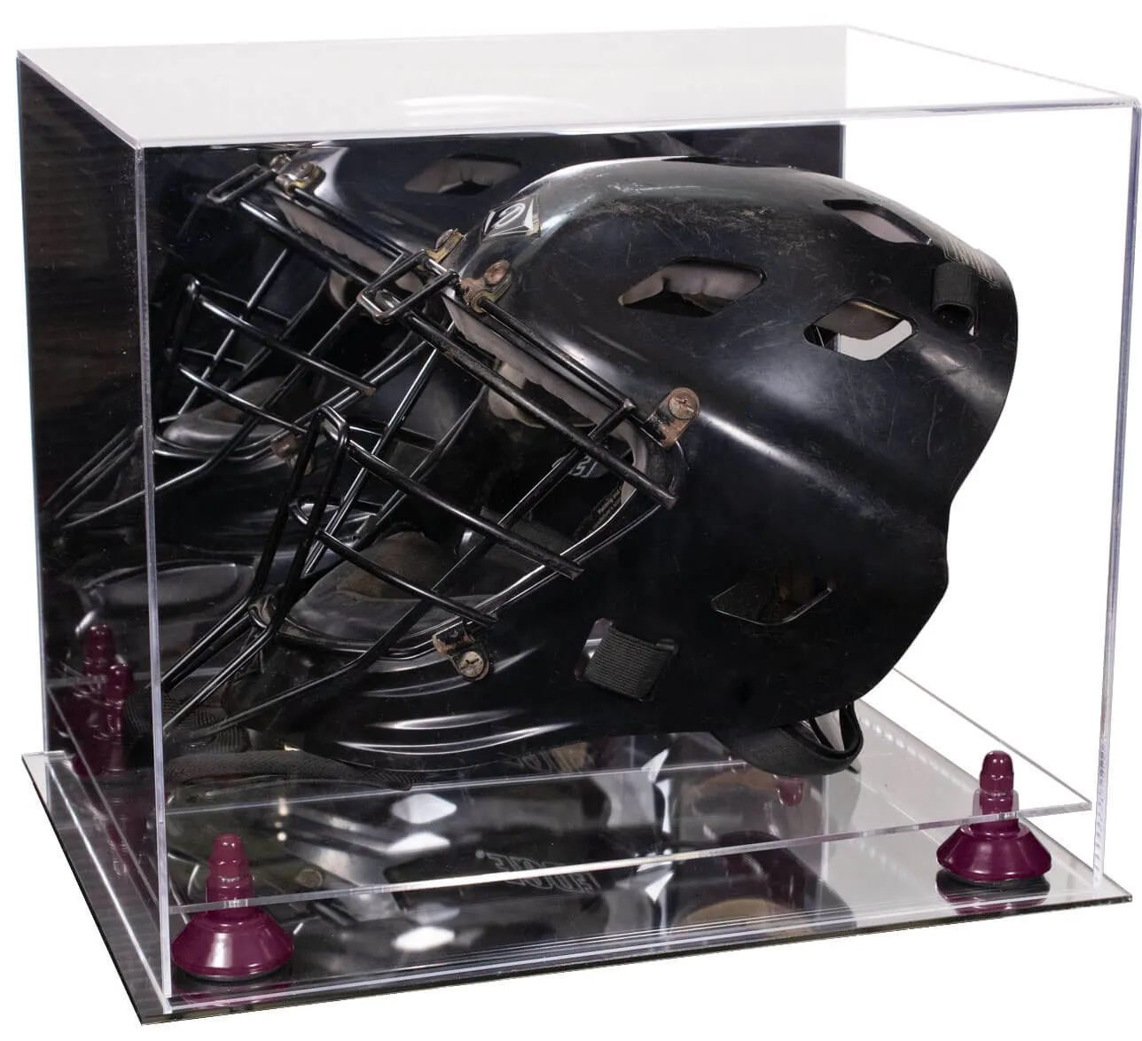 Versatile Acrylic Display Case 14.5 x 11 x 12 - Mirror No Wall Mounts (V44/A002)