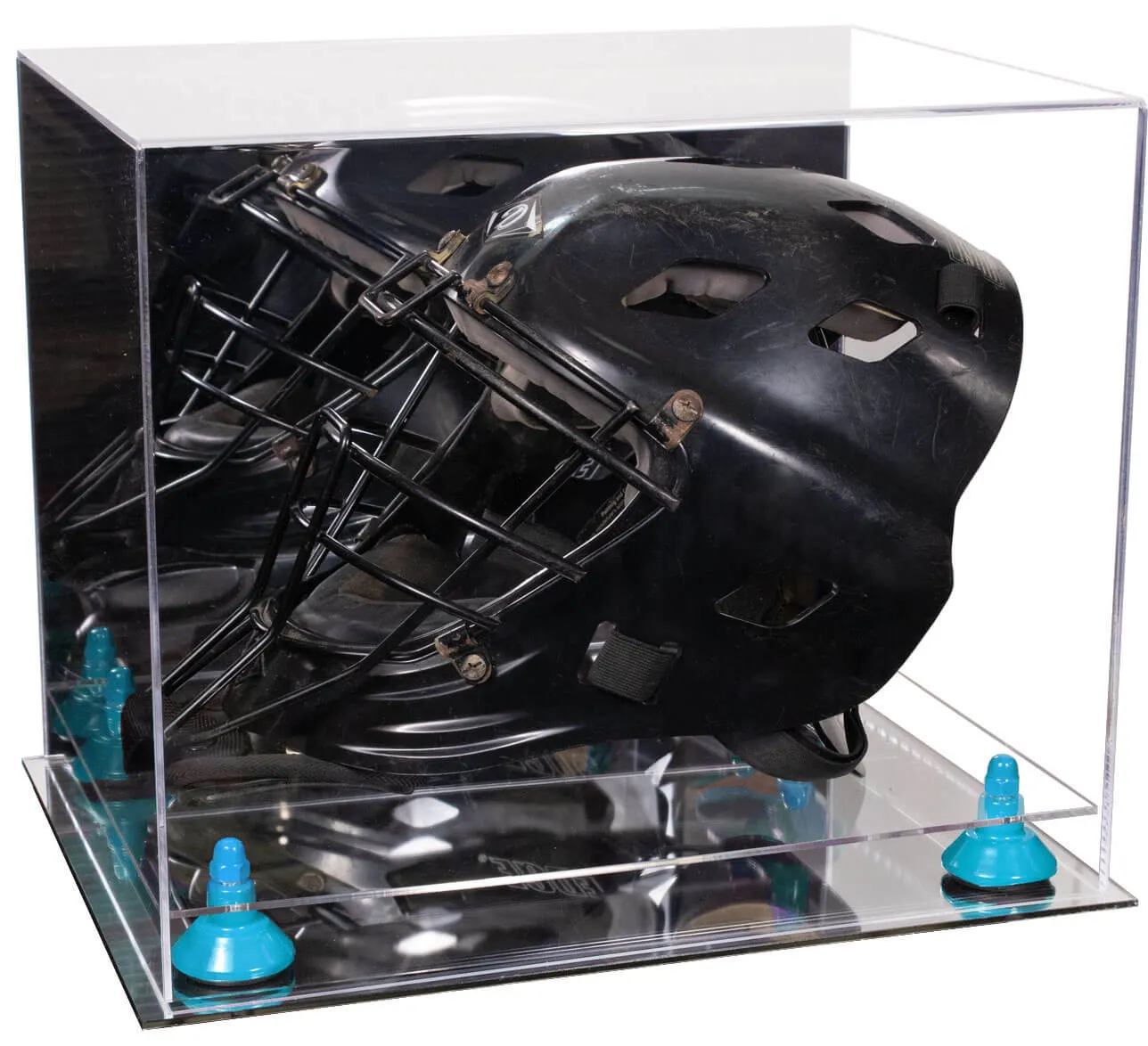 Versatile Acrylic Display Case 14.5 x 11 x 12 - Mirror No Wall Mounts (V44/A002)