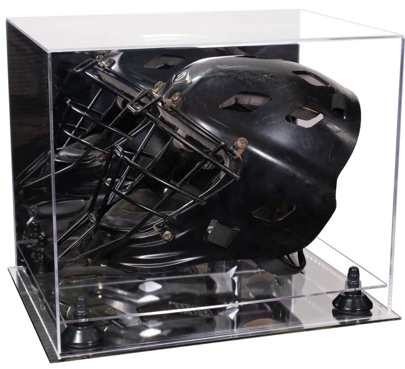 Versatile Acrylic Display Case 14.5 x 11 x 12 - Mirror No Wall Mounts (V44/A002)