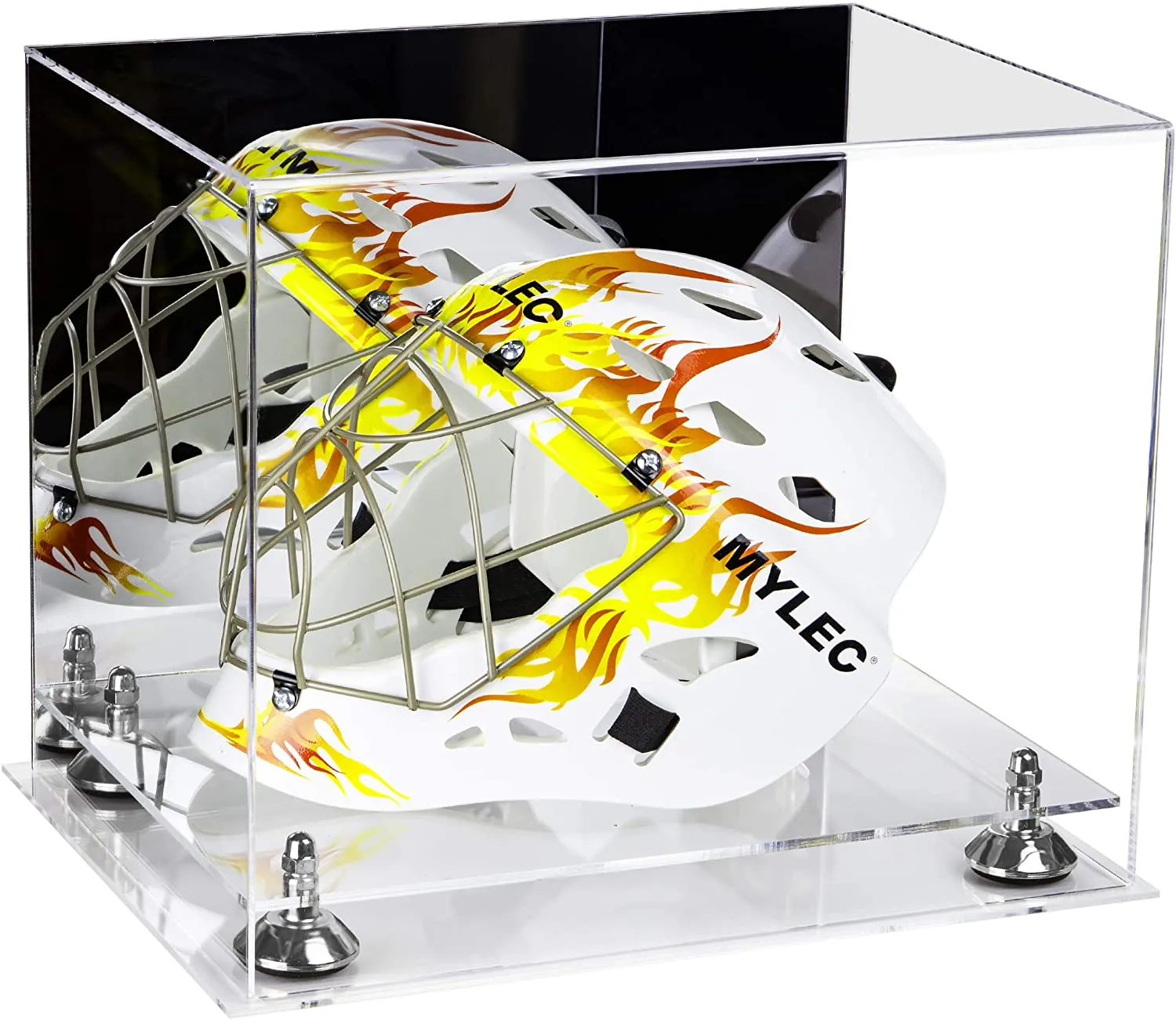 Versatile Acrylic Display Case 14.5 x 11 x 12 - Mirror No Wall Mounts (V44/A002)