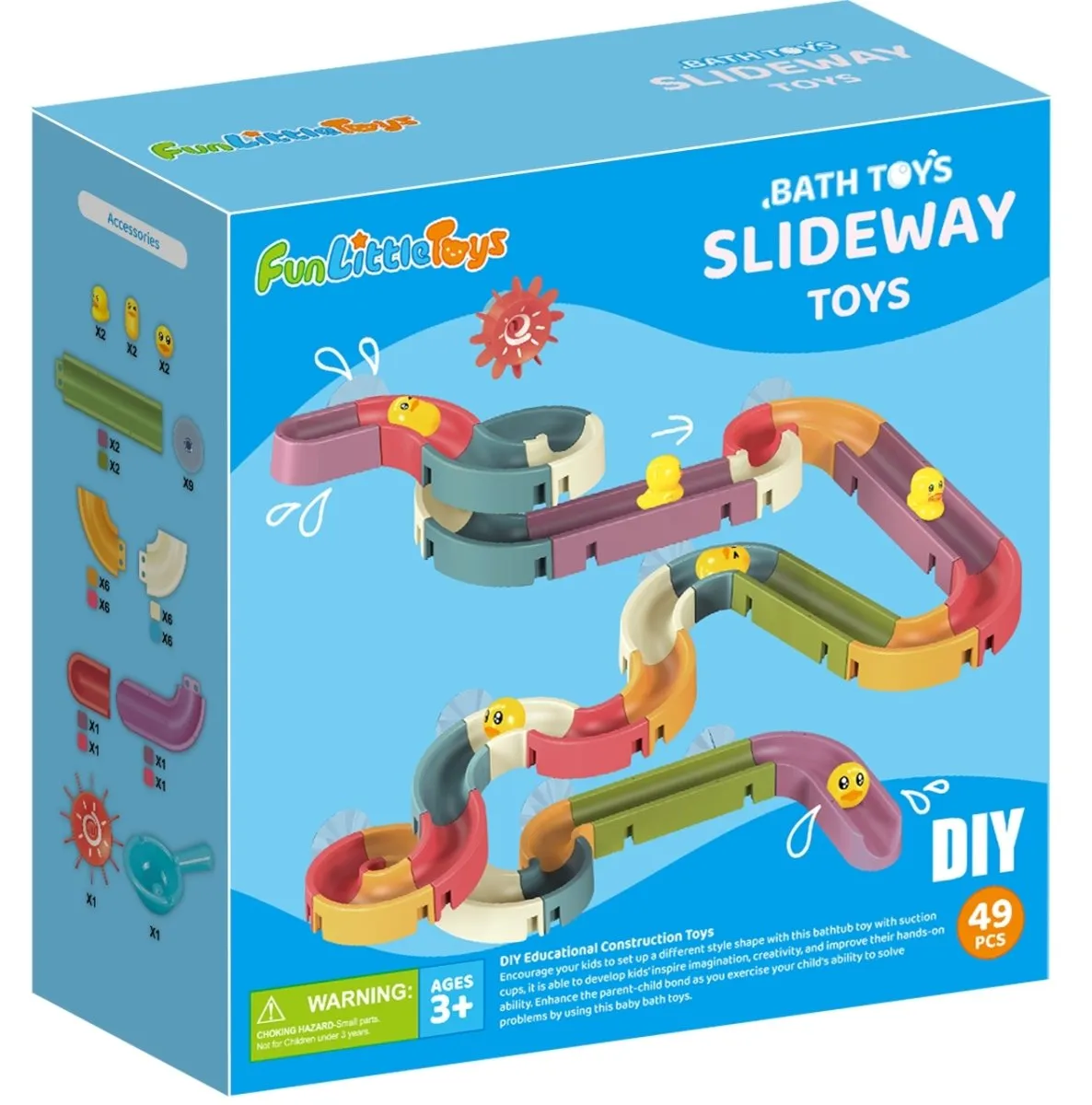 Water Slide Bathtub Toys for Toddlers-Wholesale
